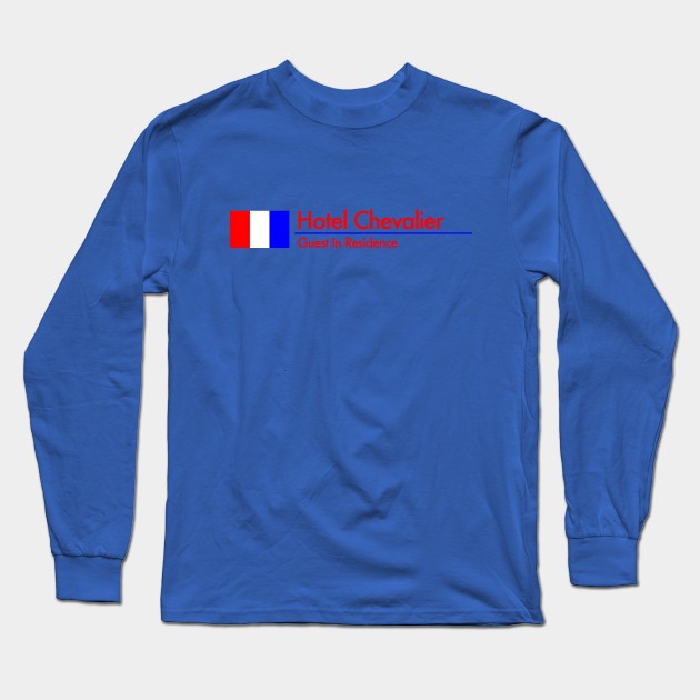 Hotel Chevalier - Guest In Residence Long Sleeve T-Shirt by mrpixelpopper